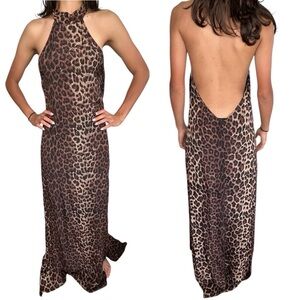 Flynn Skye Leopard maxi dress - 1